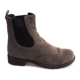 Klasické boty Chelsea 318 Khaki Klasické boty Chelsea 318 Khaki