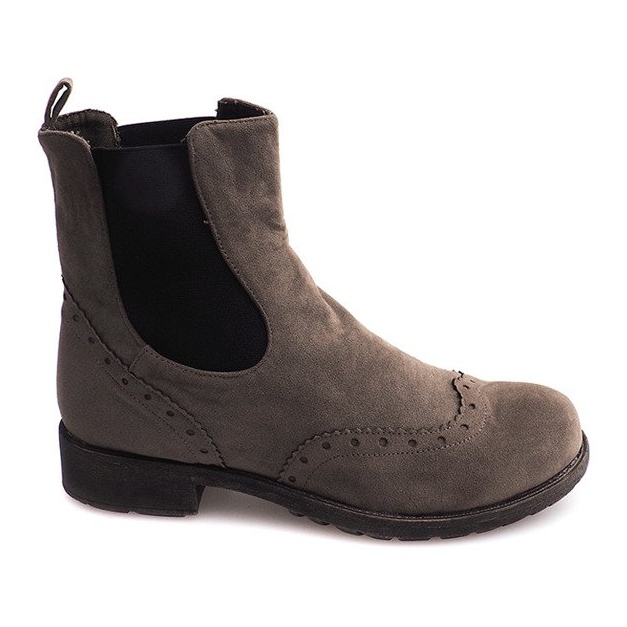 Klasické boty Chelsea 318 Khaki