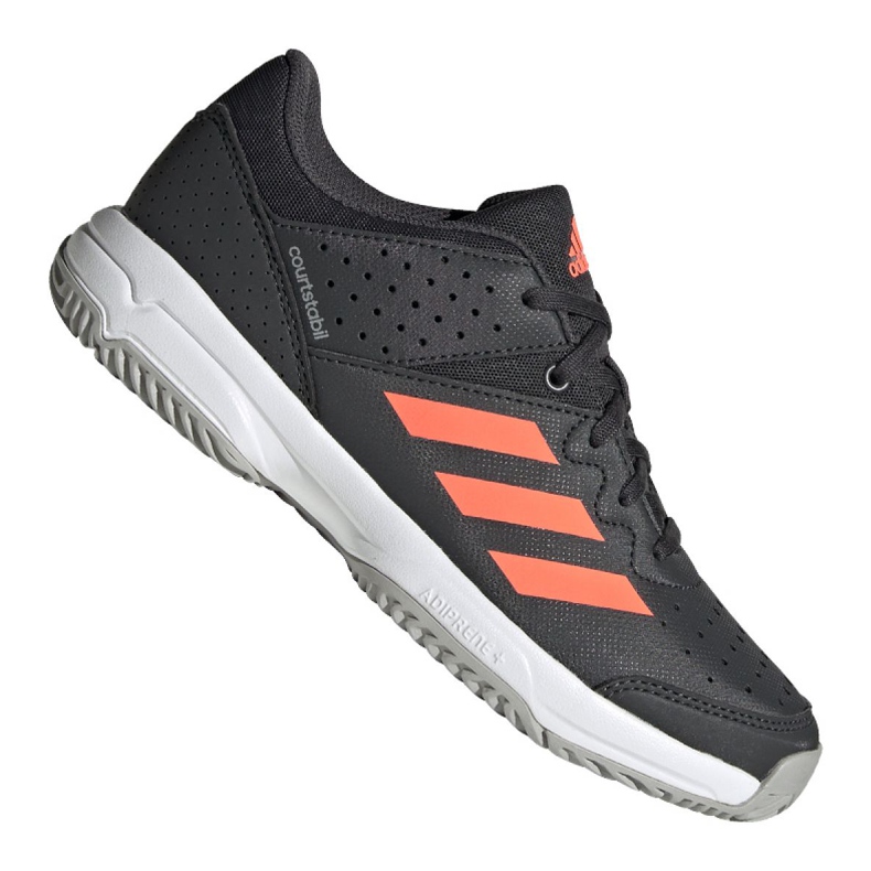 Boty adidas Court Stabil Jr EH2557 černá černá