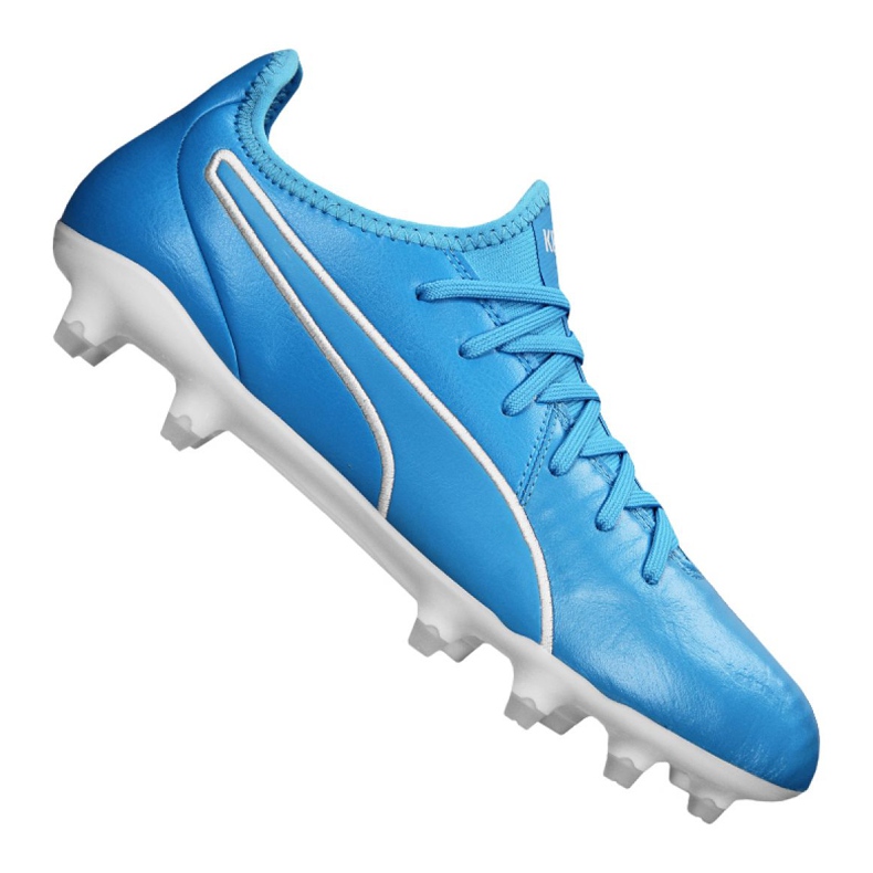 Kopačky Puma King Pro Fg M 105608-04 modrý modrý