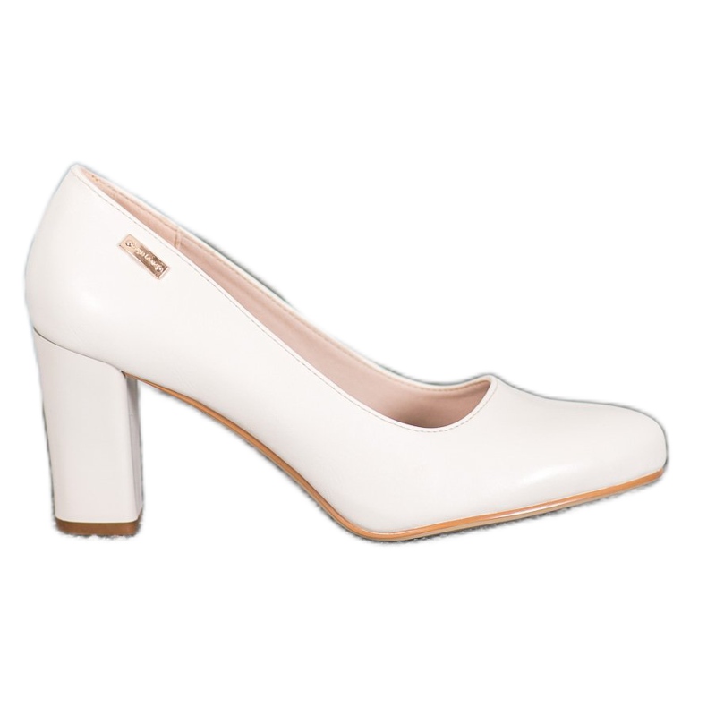 Sergio Leone Pohodlné lodičky na sloupku hnědý