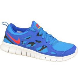 Nike Free 2 Gs W 443742-404 modrý