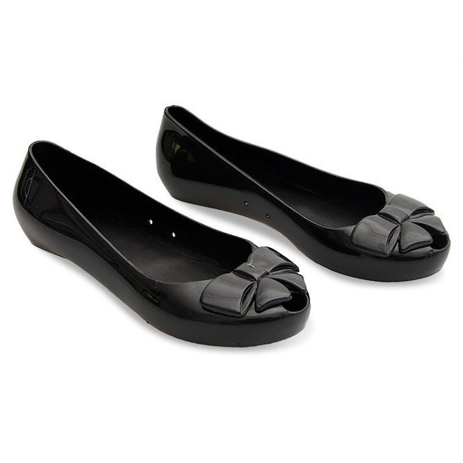 Balerínky Meliski Galoshes 857 Black černá