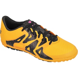 Kopačky Adidas X 15.3 Tf Jr S74663 pomerančový pomerančový