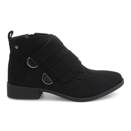 Elegantní boty B7330 černé černý