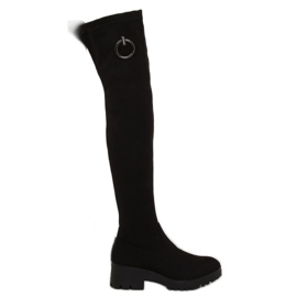 Černá dámská nadkolenka NC712 Black Ii Žánr černý