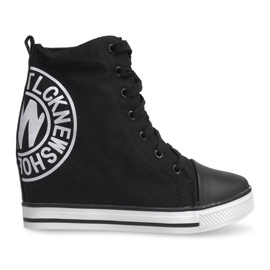 Módní tenisky Tlck Black černý