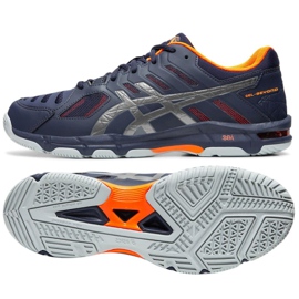 Volejbalové boty Asics Gel Beyond 5 M B601N 402 vícebarevný námořnická modř