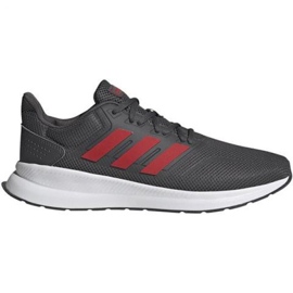 Běžecké boty adidas Runfalcon M EG8602 červený šedá