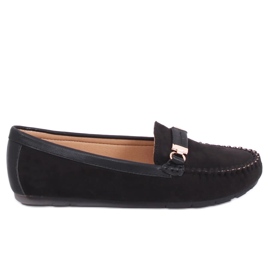 Černé dámské mokasíny FM3024 Black černý