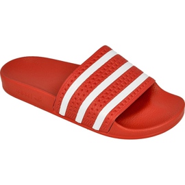 Pantofle Adidas Originals Adilette M 288193 červený