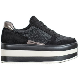 Seastar Tenisky Na Platformě černý šedá