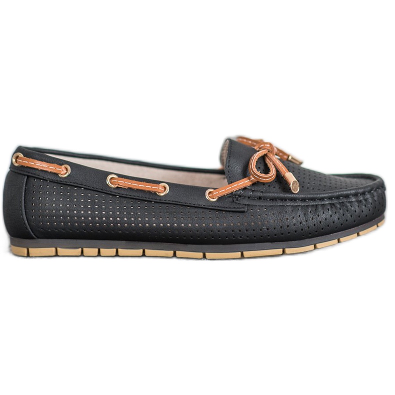 Kylie Pohodlné mokasíny černá