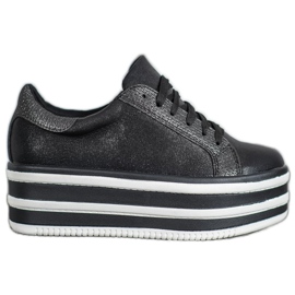 Seastar Tenisky Na Módní Platformě černý