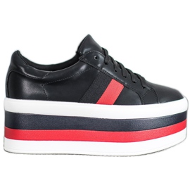 Seastar Boty Na Módní Platformě černý vícebarevný