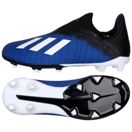 Kopačky Adidas X 19.3 Ll Fg Jr EG9840 černá černá