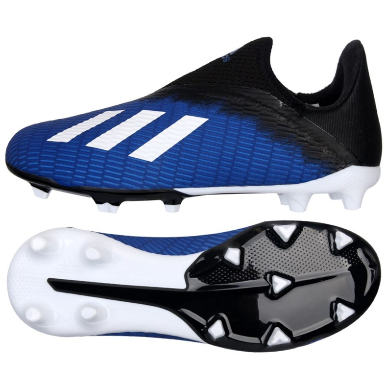 Kopačky Adidas X 19.3 Ll Fg Jr EG9840 černá černá
