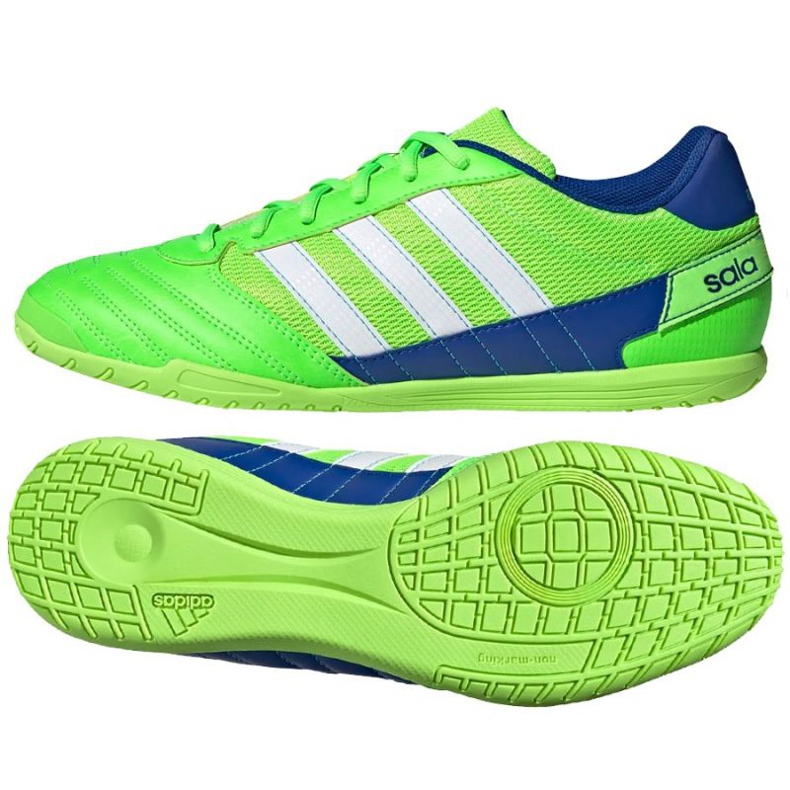 Sálová obuv adidas Super Sala In M FV2564 zelená zelená