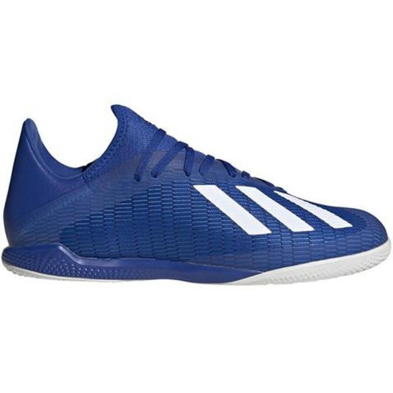 Kopačky Adidas X 19.3 In M EG7154 modrý modrý Kopačky Adidas X 19.3 In M EG7154 modrý modrý