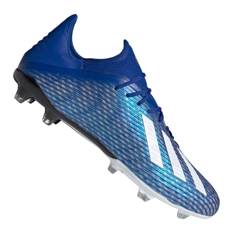 Boty Adidas X 19.2 Fg M EG7128 modrý modrý
