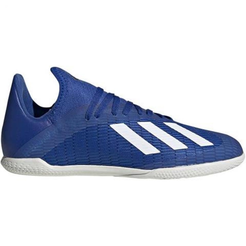 Sálová obuv adidas X 19.3 In Jr EG7170 modrý modrý