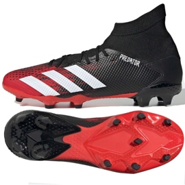 Kopačky Adidas Predator 20.3 Fg M EE9555 vícebarevný černý