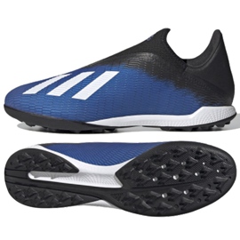 Kopačky Adidas X 19.3 Ll Tf M EG7176 modrý modrý