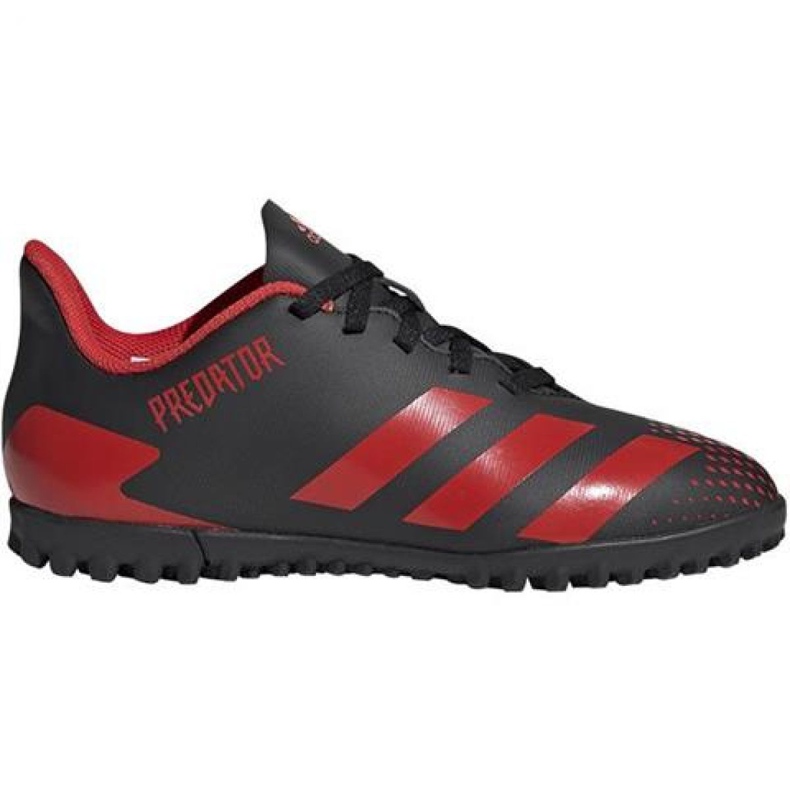 Kopačky Adidas Predator 20.4 Tf Jr EF1956 vícebarevný černá Kopačky Adidas Predator 20.4 Tf Jr EF1956 vícebarevný černá