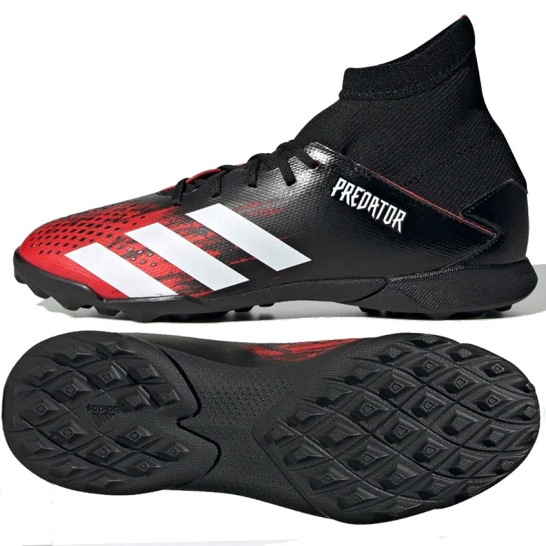 Kopačky Adidas Predator 20.3 Tf Jr EF1950 vícebarevný černá