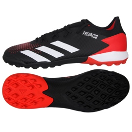 Kopačky Adidas Predator 20.3 Tf M EF1996 vícebarevný černá