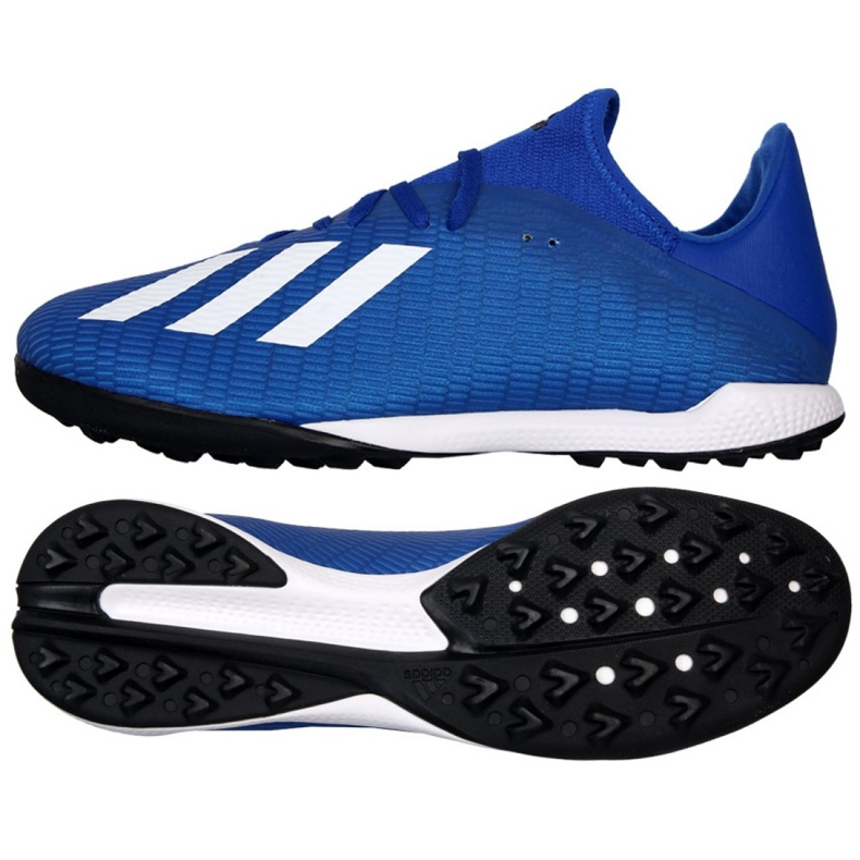 Kopačky Adidas X 19.3 Tf M EG7155 modrý modrý