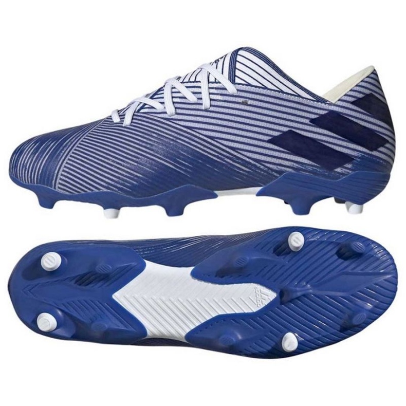 Kopačky Adidas Nemeziz 19.2 Fg M EG7222 modrý modrý
