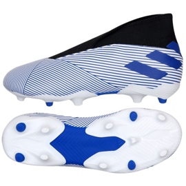 Kopačky Adidas Nemeziz 19.3 Ll Fg Jr EH0018 bílý bílý