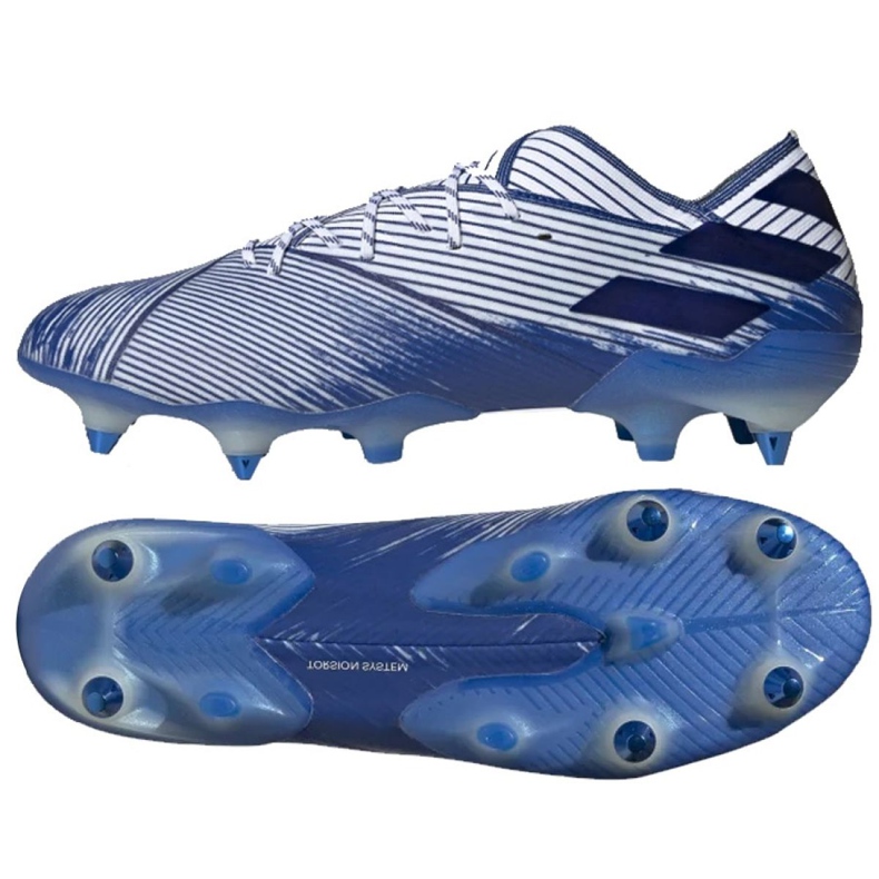 Kopačky Adidas Nemeziz 19.1 Sg M FU8497 modrý modrý