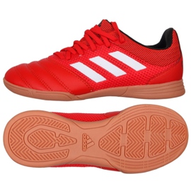 Sálová obuv adidas Copa 20.3 In Sala Jr EF1915 červené červené Sálová obuv adidas Copa 20.3 In Sala Jr EF1915 červené červené