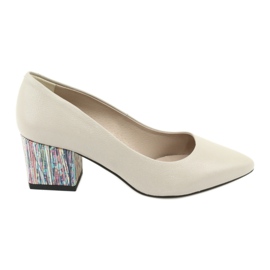 Kaniowski čerpadla na dekorativní patě 0205 béžová béžový