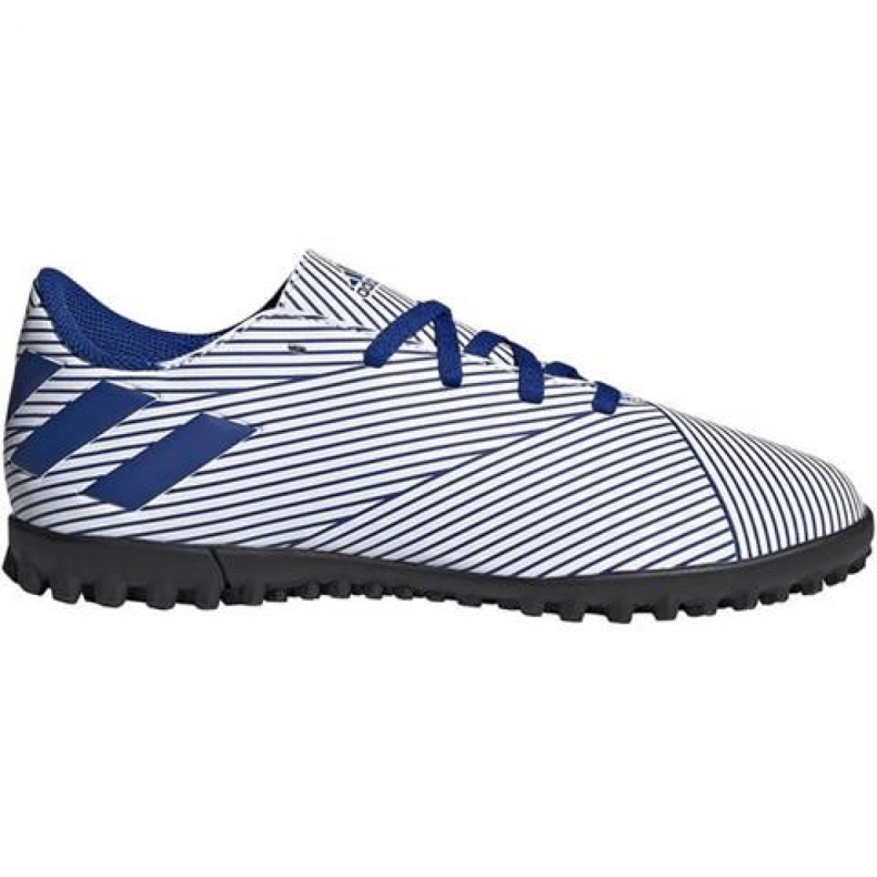 Kopačky Adidas Nemeziz 19.4 Tf Jr FV3313 vícebarevný modrý Kopačky Adidas Nemeziz 19.4 Tf Jr FV3313 vícebarevný modrý
