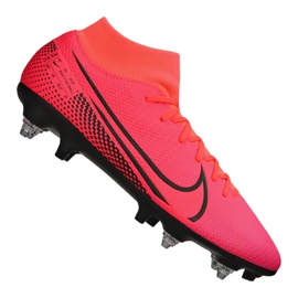 Boty Nike Superfly 7 Academy SG-Pro Ac M BQ9141-606 růžový červený