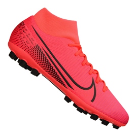 Boty Nike Superfly 7 Academy Ag M BQ5424-606 červený červený