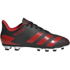 Kopačky Adidas Predator 20.4 FxG Jr EF1931 vícebarevný černá