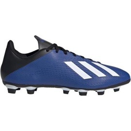 Kopačky Adidas X 19.4 FxG M EF1698 modrý modrý Kopačky Adidas X 19.4 FxG M EF1698 modrý modrý