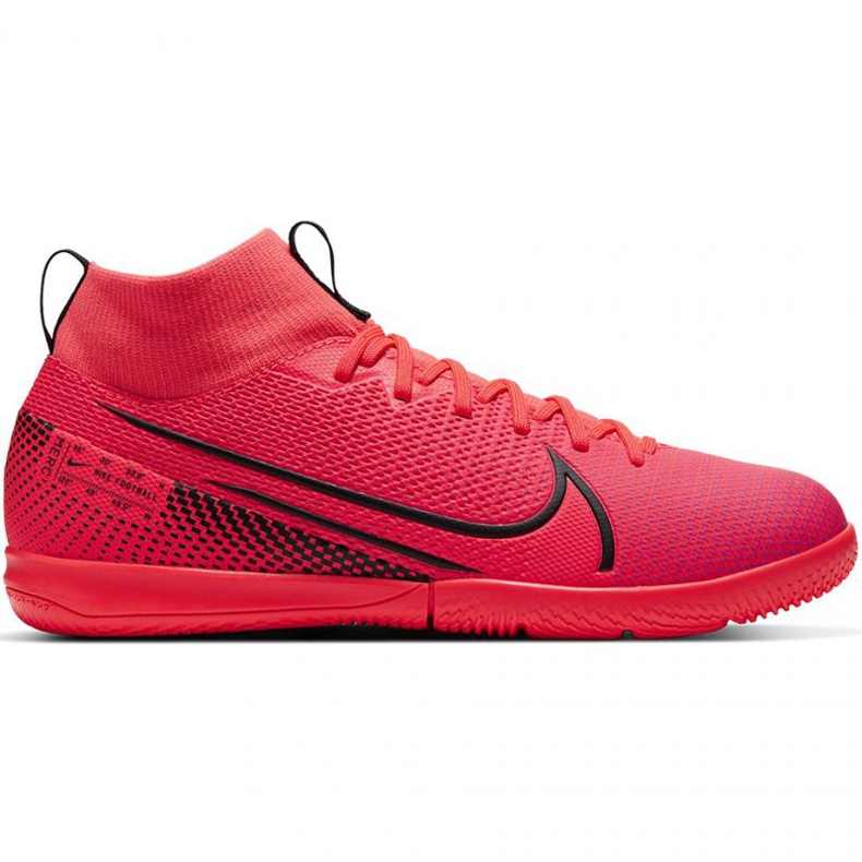 Sálová obuv Nike Mercurial Superfly 7 Academy Ic Jr AT8135-606 červené pomeranče a červené