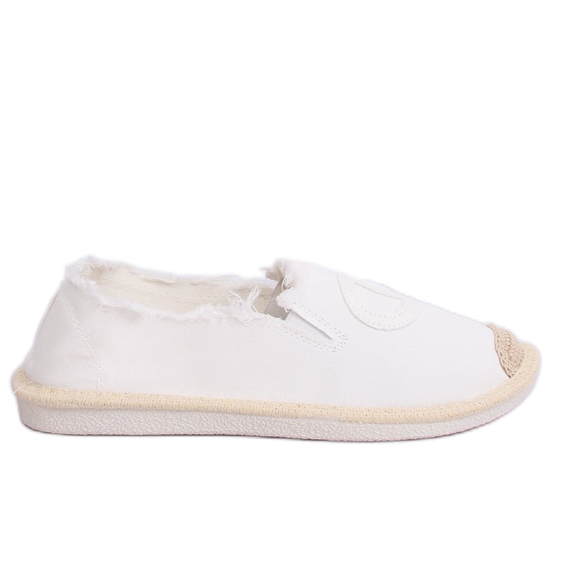Bílé dámské espadrilky NB273P White bílý