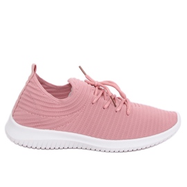 Růžová sportovní obuv 7759-Y Pink růžový