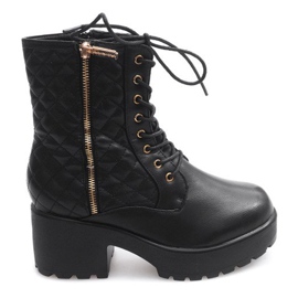 Izolované kotníkové boty ZH37 Black černý