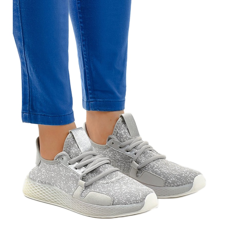 Šedá sportovní obuv BL20190-SP