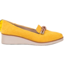 Yellow Lords On The VINCEZA Wedge žluť