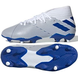 Kopačky Adidas Nemeziz 19.3 Fg Jr EG7245 šedá stříbro