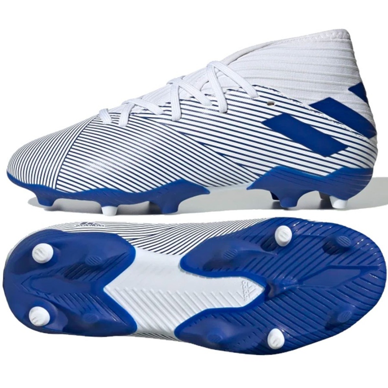 Kopačky Adidas Nemeziz 19.3 Fg Jr EG7245 šedá stříbrný