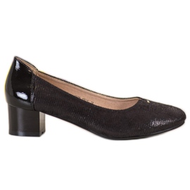 Textilní lodičky VINCEZA černý